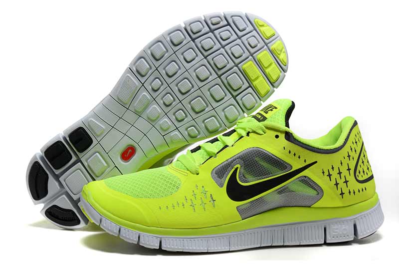 nike free 5.0 femme jaune