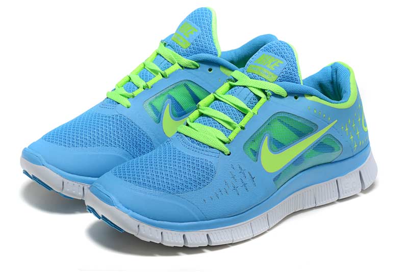 nike free 5.0 bleu et jaune